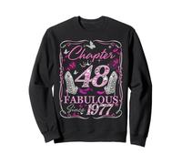 Chapter 48 Fabulous Since 1977 48th Diamond Birthday Queen Sweatshirt