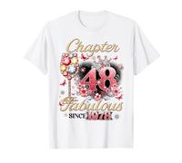 Chapter 48 Fabulous Since 1978 48th Birthday Women Girls T-Shirt