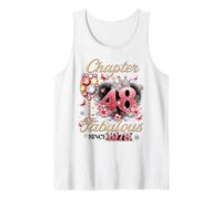 Chapter 48 Fabulous Since 1978 48th Birthday Women Girls Tank Top