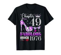 Chapter 49 Fabulous Since 1976 49Th Birthday Women Ladies T-Shirt