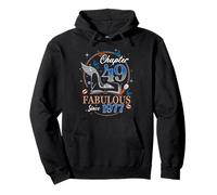 Chapter 49 Fabulous Since 1977 High Heel 49th Birthday Women Pullover Hoodie