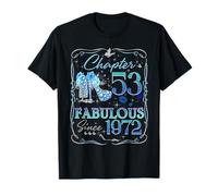 Chapter 53 Fabulous Since 1972 Diamond Heels 53rd Birthday T-Shirt