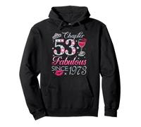 Chapter 53 Fabulous Since 1973 53rd Birthday Gift For Women Pullover Hoodie