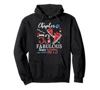 Chapter 53 Fabulous Since 1973 53rd Birthday Women Girls Pullover Hoodie