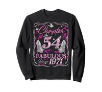 Chapter 54 Fabulous Since 1971 54th Diamond Birthday Queen Sweatshirt
