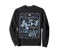 Chapter 54 Fabulous Since 1971 54th Diamond Birthday Queen Sweatshirt