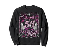 Chapter 56 Fabulous Since 1969 56th Diamond Birthday Queen Sweatshirt