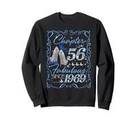 Chapter 56 Fabulous Since 1969 56th Diamond Birthday Queen Sweatshirt
