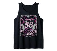 Chapter 56 Fabulous Since 1969 56th Diamond Birthday Queen Tank Top