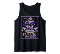 Chapter 56 Fabulous Since 1970 High Heel 56th Birthday Women Tank Top