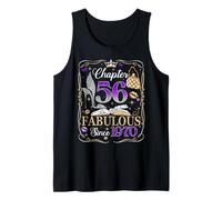 Chapter 56 Fabulous Since 1970 High Heel 56th Birthday Women Tank Top