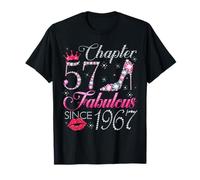 Chapter 57 Fabulous Since 1967 57Th Birthday Gift For Women T-Shirt