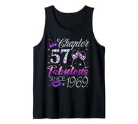 Chapter 57 Fabulous Since 1969 57 Years Old Women Lady Tank Top