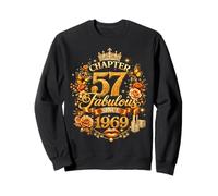 Chapter 57 Fabulous Since 1969 57th Birthday Women Girls Sweatshirt