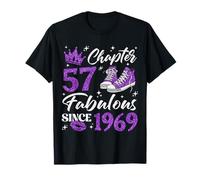 Chapter 57 Fabulous Since 1969 57Th Birthday Women Lady T-Shirt