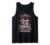 Chapter 58 Fabulous Since 1968 58th Birthday Women Girls Tank Top