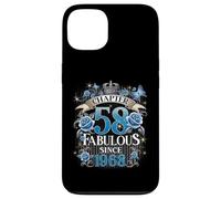 Chapter 58 Fabulous Since 1968 Roses 58th Birthday Women Case for iPhone 13