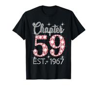 Chapter 59 EST 1967 Happy 59Th Birthday Girl Men Women T-Shirt