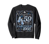 Chapter 59 Fabulous Since 1966 59th Diamond Birthday Queen Sweatshirt