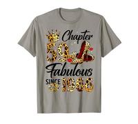 Chapter 59 Fabulous Since 1966 59th Leopard Birthday Queen T-Shirt