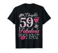 Chapter 59 Fabulous Since 1967 59Th Birthday Gift for Women T-Shirt