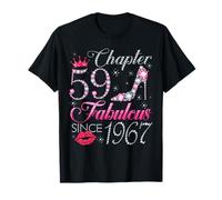Chapter 59 Fabulous Since 1967 59Th Birthday Gift for Women T-Shirt
