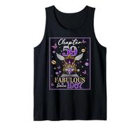 Chapter 59 Fabulous Since 1967 59th Birthday Women Girls Tank Top