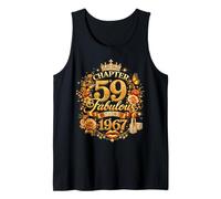 Chapter 59 Fabulous Since 1967 59th Birthday Women Girls Tank Top