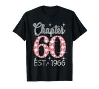 Chapter 60 EST 1966 Happy 60Th Birthday Girl Men Women T-Shirt