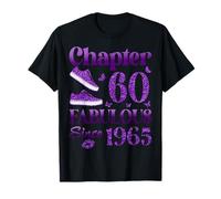 Chapter 60 Fabulous Since 1965 60Th Birthday Gift For Women T-Shirt