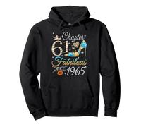Chapter 61 Fabulous Since 1965 61st Birthday Women Girls Pullover Hoodie