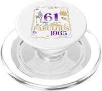 Chapter 61 Fabulous Since 1965 High Heel 61st Birthday Women PopSockets PopGrip for MagSafe