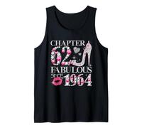 Chapter 62 Fabulous Since 1964 62nd Birthday Women Girls Tank Top