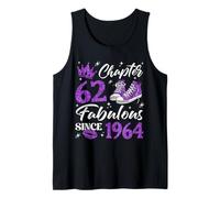 Chapter 62 Fabulous Since 1964 62nd Birthday Women Lady Tank Top