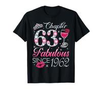 Chapter 63 Fabulous Since 1962 63rd Birthday Gift For Women T-Shirt