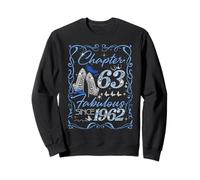 Chapter 63 Fabulous Since 1962 63rd Diamond Birthday Queen Sweatshirt