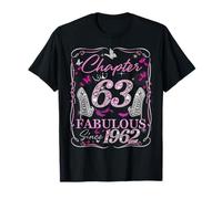 Chapter 63 Fabulous Since 1962 63rd Diamond Birthday Queen T-Shirt