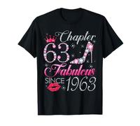 Chapter 63 Fabulous Since 1963 63rd Birthday Gift for Women T-Shirt