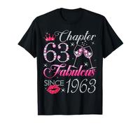 Chapter 63 Fabulous Since 1963 63rd Birthday Gift for Women T-Shirt