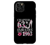 Chapter 63 Fabulous Since 1963 63rd Birthday Women Girls Case for iPhone 11 Pro