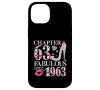 Chapter 63 Fabulous Since 1963 63rd Birthday Women Girls Case for iPhone 14
