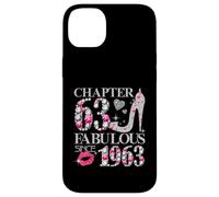 Chapter 63 Fabulous Since 1963 63rd Birthday Women Girls Case for iPhone 14 Plus