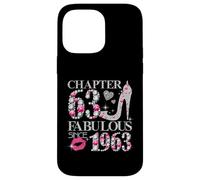 Chapter 63 Fabulous Since 1963 63rd Birthday Women Girls Case for iPhone 14 Pro Max