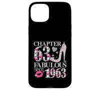 Chapter 63 Fabulous Since 1963 63rd Birthday Women Girls Case for iPhone 15 Plus