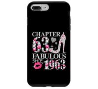 Chapter 63 Fabulous Since 1963 63rd Birthday Women Girls Case for iPhone 7 Plus/8 Plus