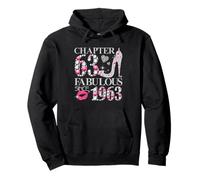 Chapter 63 Fabulous Since 1963 63rd Birthday Women Girls Pullover Hoodie