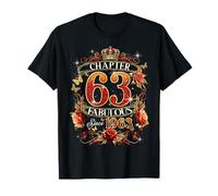 Chapter 63 Fabulous Since 1963 63rd Birthday Women Girls T-Shirt