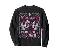 Chapter 64 Fabulous Since 1961 64th Diamond Birthday Queen Sweatshirt