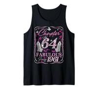Chapter 64 Fabulous Since 1961 64th Diamond Birthday Queen Tank Top
