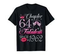 Chapter 64 Fabulous Since 1962 64th Birthday Gift for Women T-Shirt